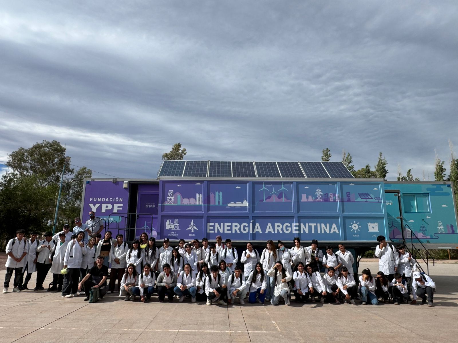 Los Azules e YPF Luz impulsaron actividades educativas en Calingasta, junto a Fundación YPF